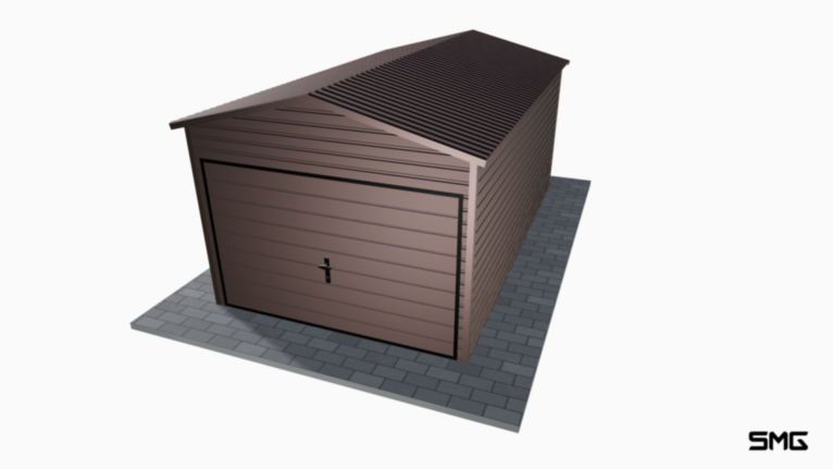 Garaż Premium BTX 3x5 m dwuspad