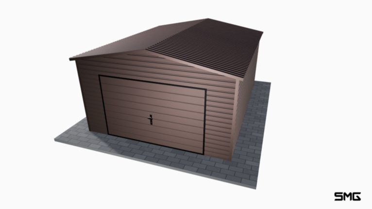 Garaż Premium BTX 4x5 m dwuspad