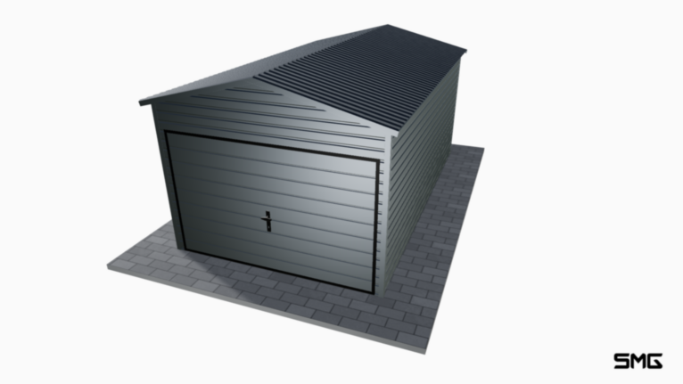 Garaż Premium RAL 3x5 m dwuspad