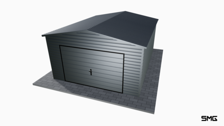 Garaż Premium RAL 4x5 m dwuspad