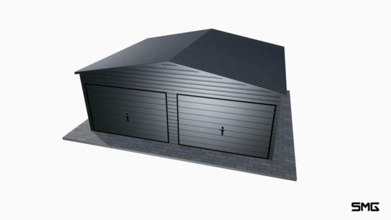 Garaż Premium RAL 6x5 m dwuspad